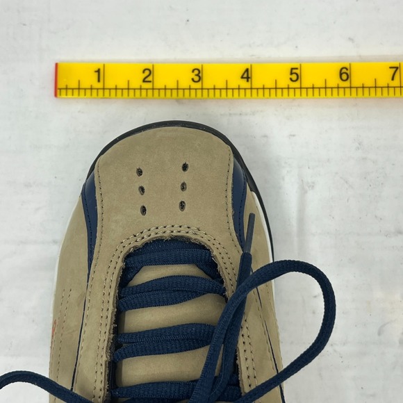 Gravis Nineteen Sneakers Men's 8.5 Brown Suede Navy Laces Skate Style VTG NIB - Picture 15 of 16